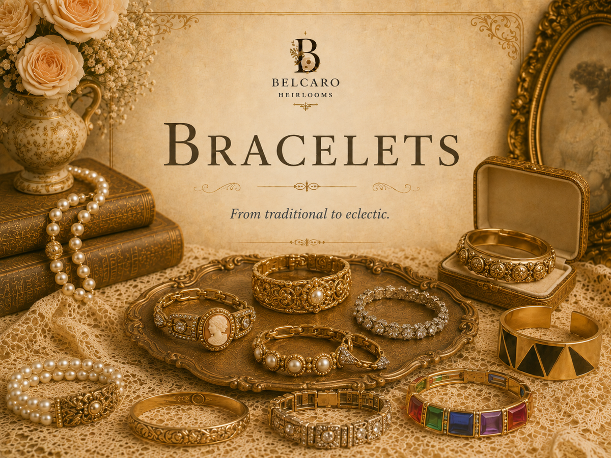 Bracelets - From traditional to eclectic.