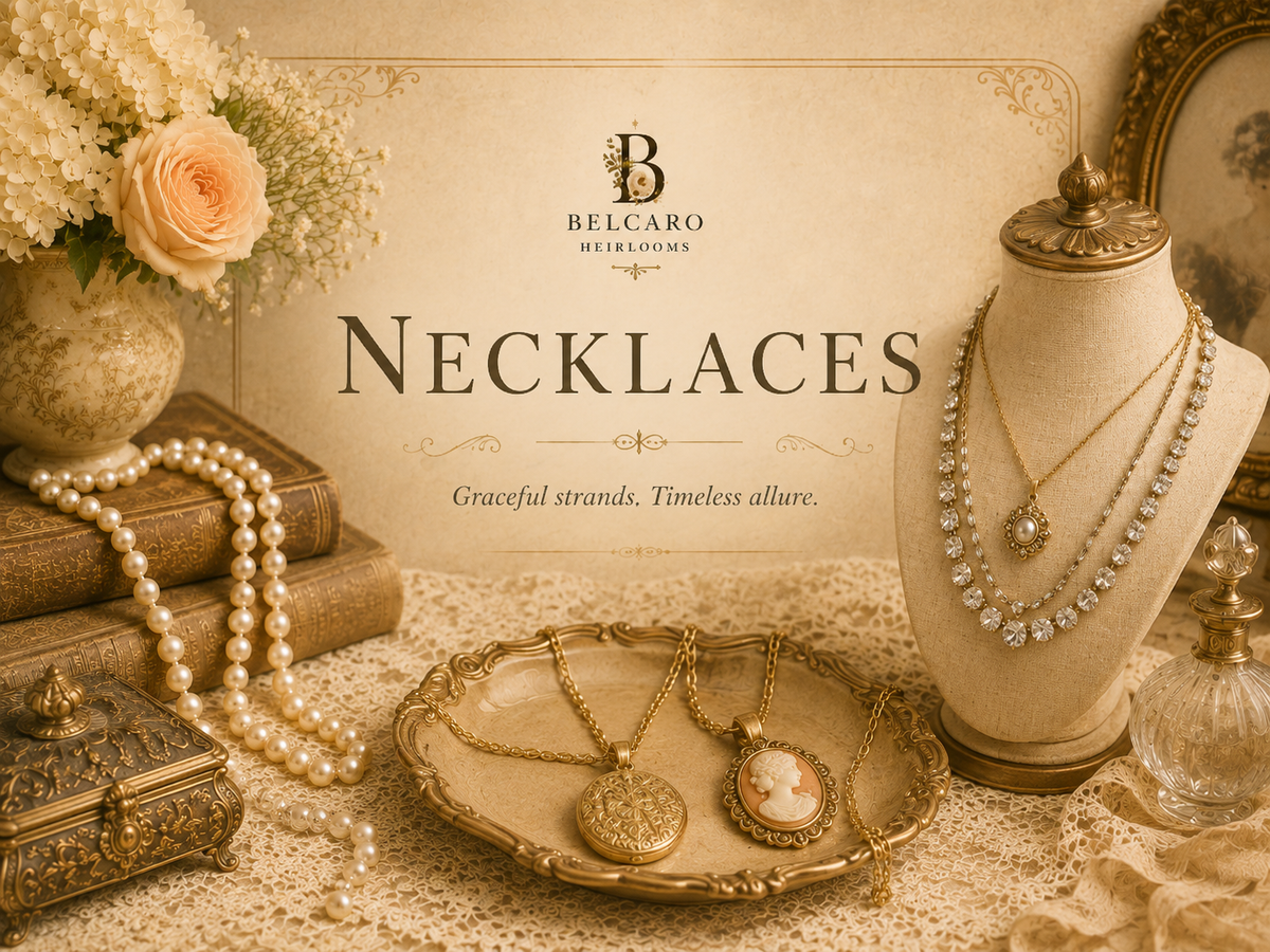 Necklaces - Graceful strands, timeless allure.
