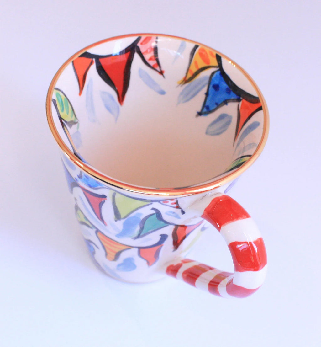 New Shape Large Mug in Bunting