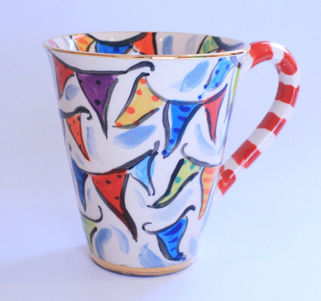 New Shape Large Mug in Bunting