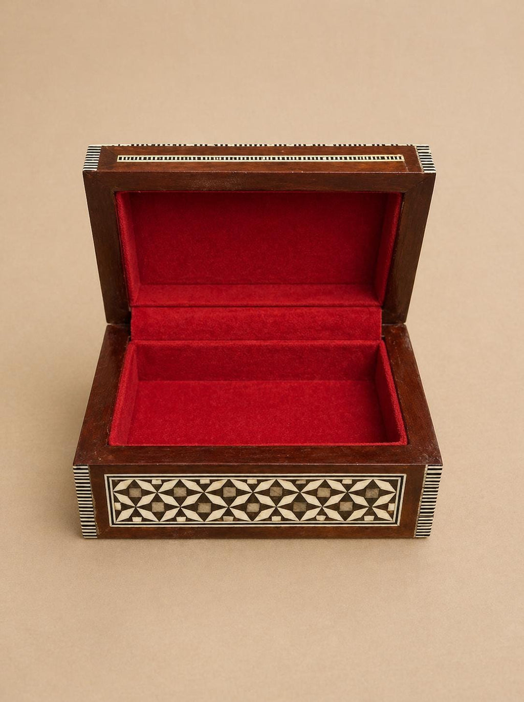 Inlaid Mother of Pearl box.