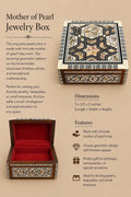 Inlaid Mother of Pearl box.