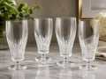 Royal Leerdam Rubato Belgium crystal juice glass SET OF 4