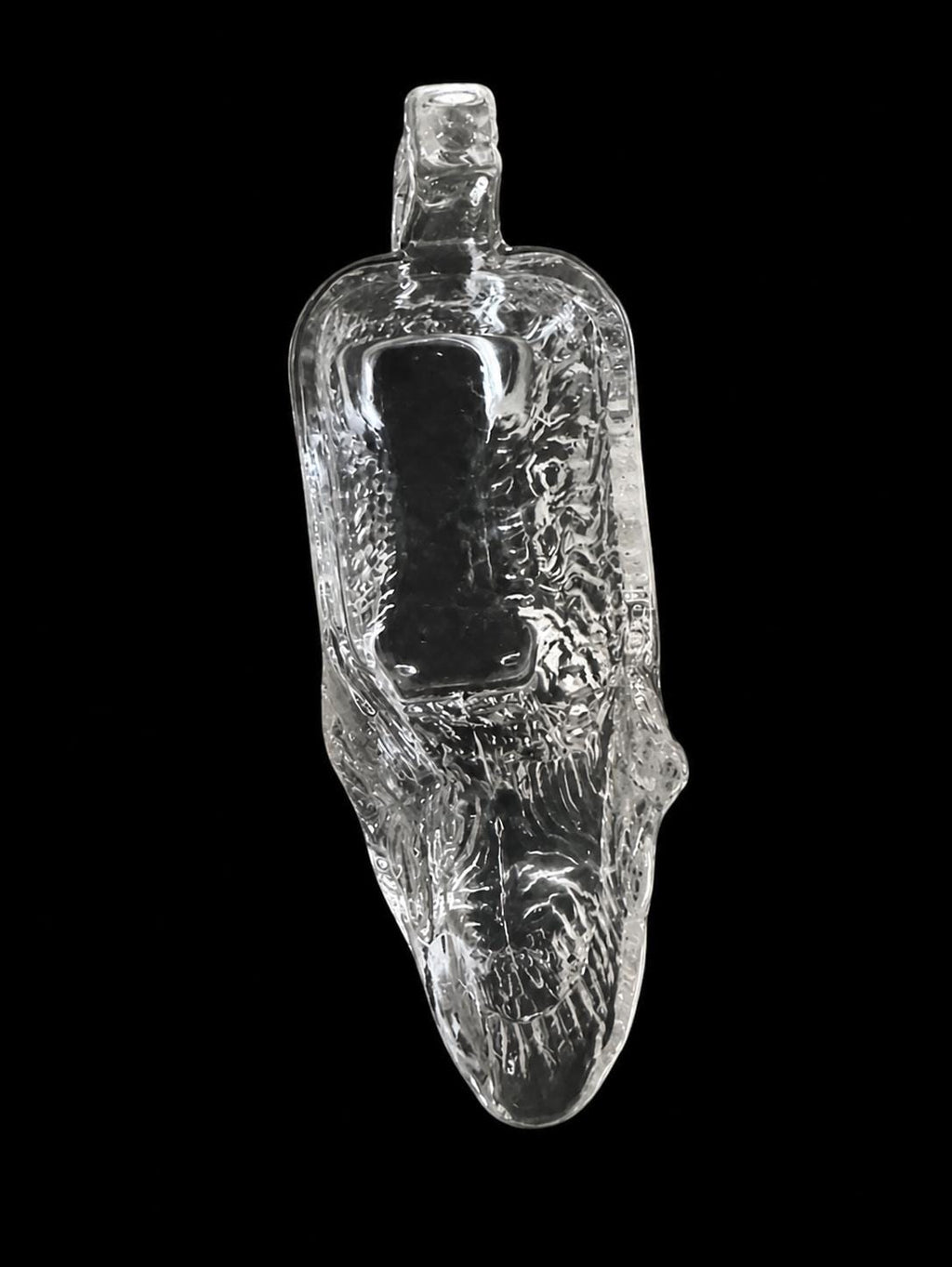 Vintage Scottie Dog Creamer  Clear Pressed Glass Post Cereal Giveaway L.E. Smith Style