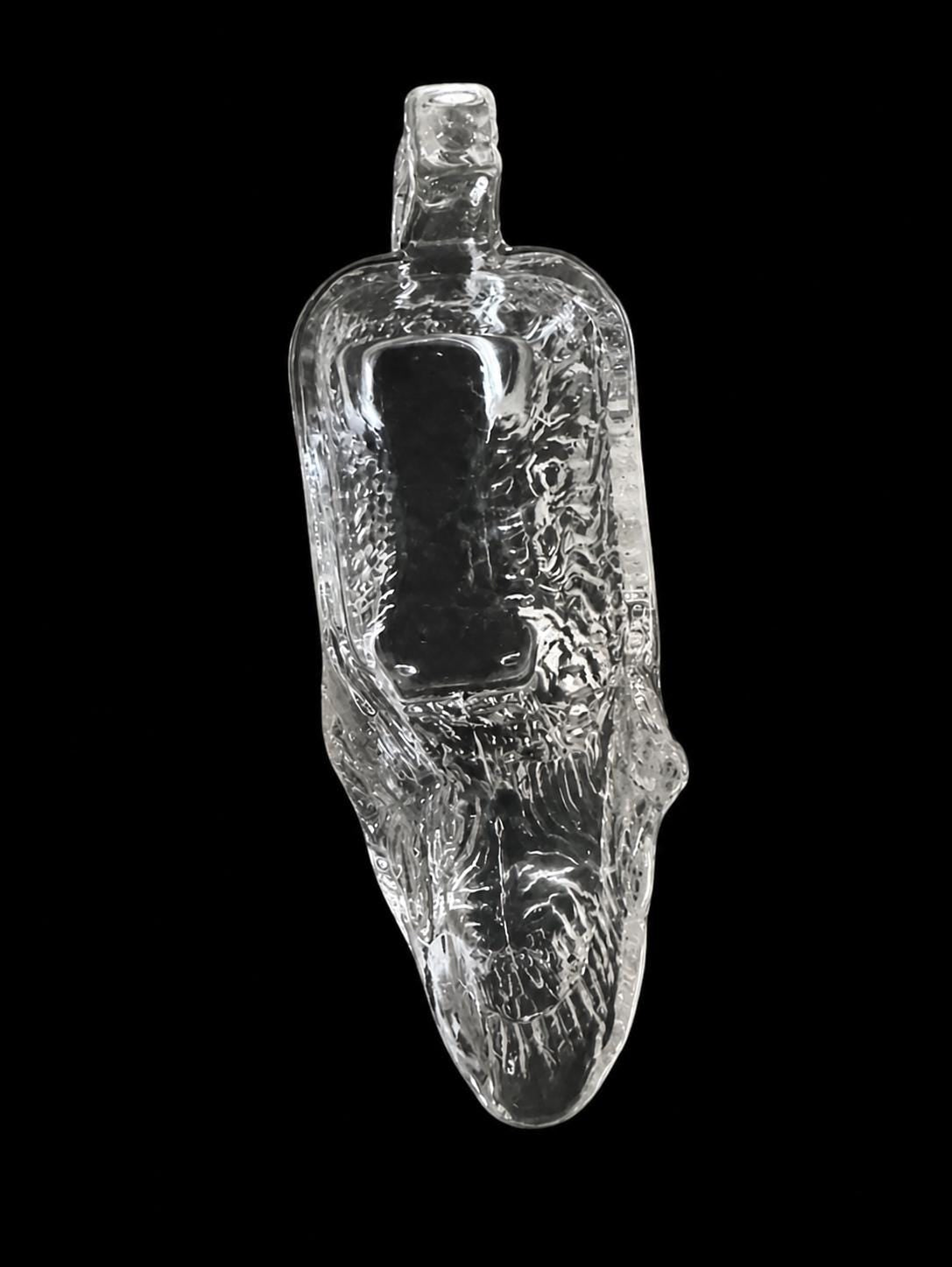 Vintage Scottie Dog Creamer  Clear Pressed Glass Post Cereal Giveaway L.E. Smith Style