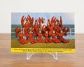 Lobster King Harry Hackney Atlantic City Boardwalk Postcard Lobster Waitresses