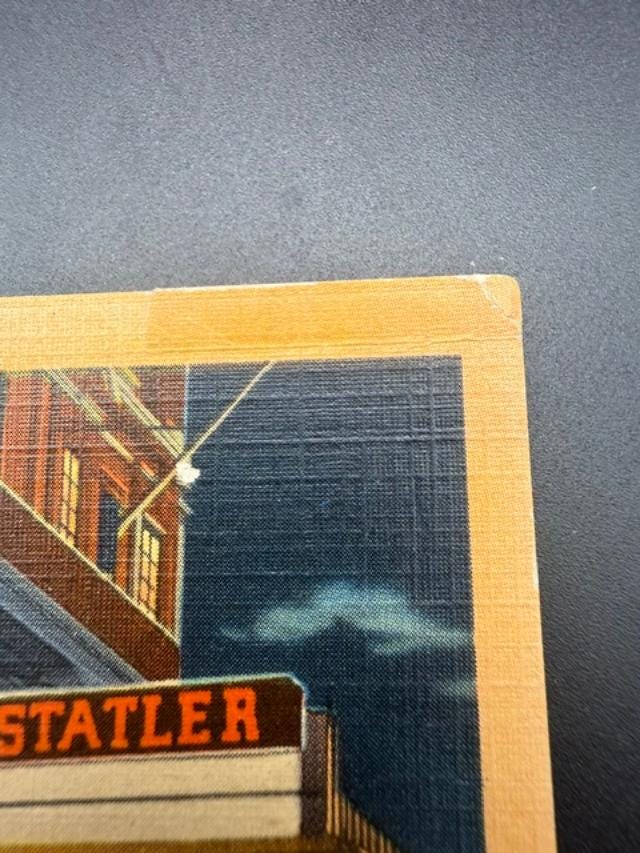 Vintage Hotel Statler Cleveland Ohio Postcard  Linen Night View Entrance Unposted