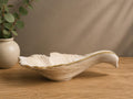 Lenox Swan Dish Ivory Porcelain Gold Trim