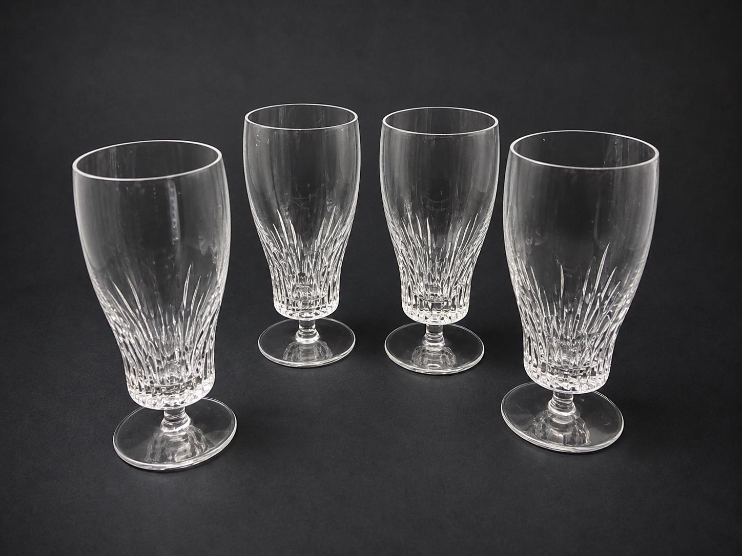 Royal Leerdam Rubato Belgium crystal juice glass SET OF 4