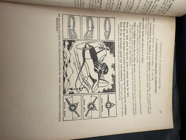 1943 Aviation Flight Training Manual  Fundamentals of Elementary Flight Maneuvers CAA Bulletin No. 32