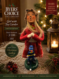 Byers' Choice Caroler Girl Toy  Limited Edition 3/100 2005 Christmas Figurine