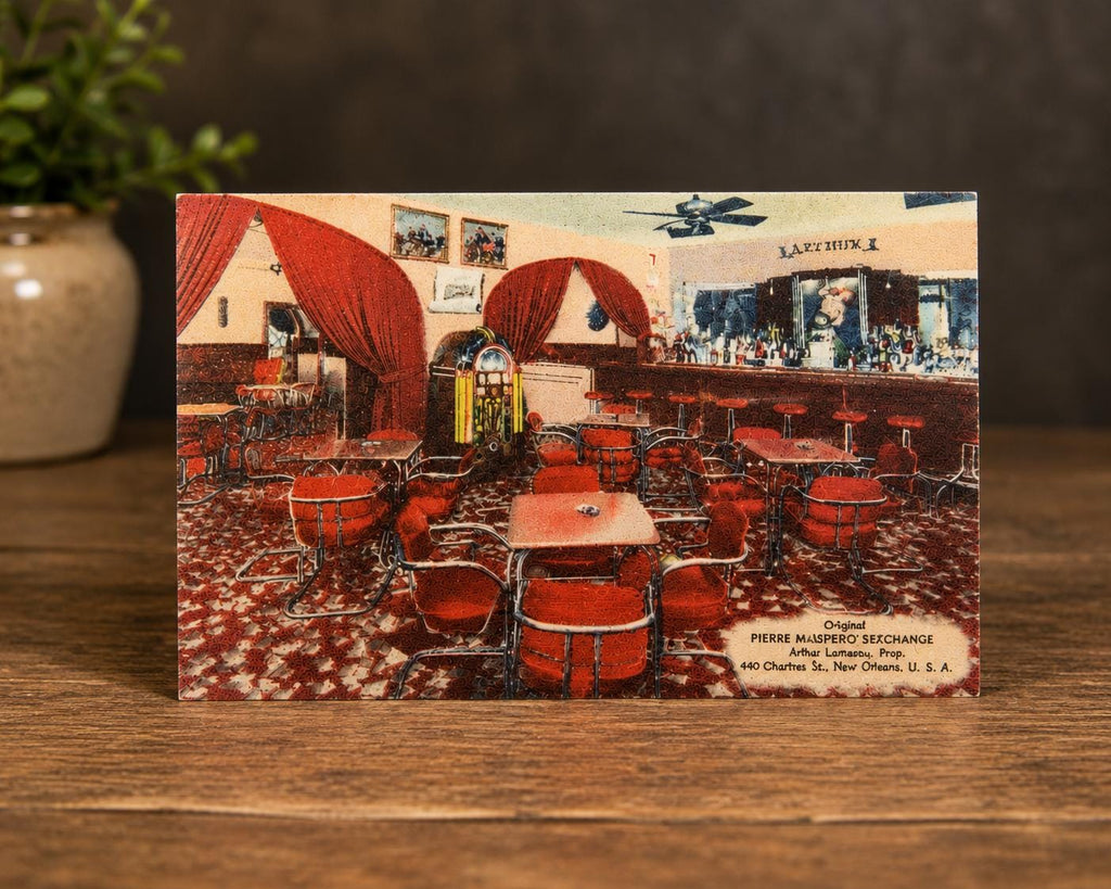 Postcard  Pierre Masperos Exchange, New Orleans, French Quarter