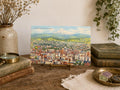 Vintage Mt Hood Portland Oregon Postcard Linen Style Scenic City View