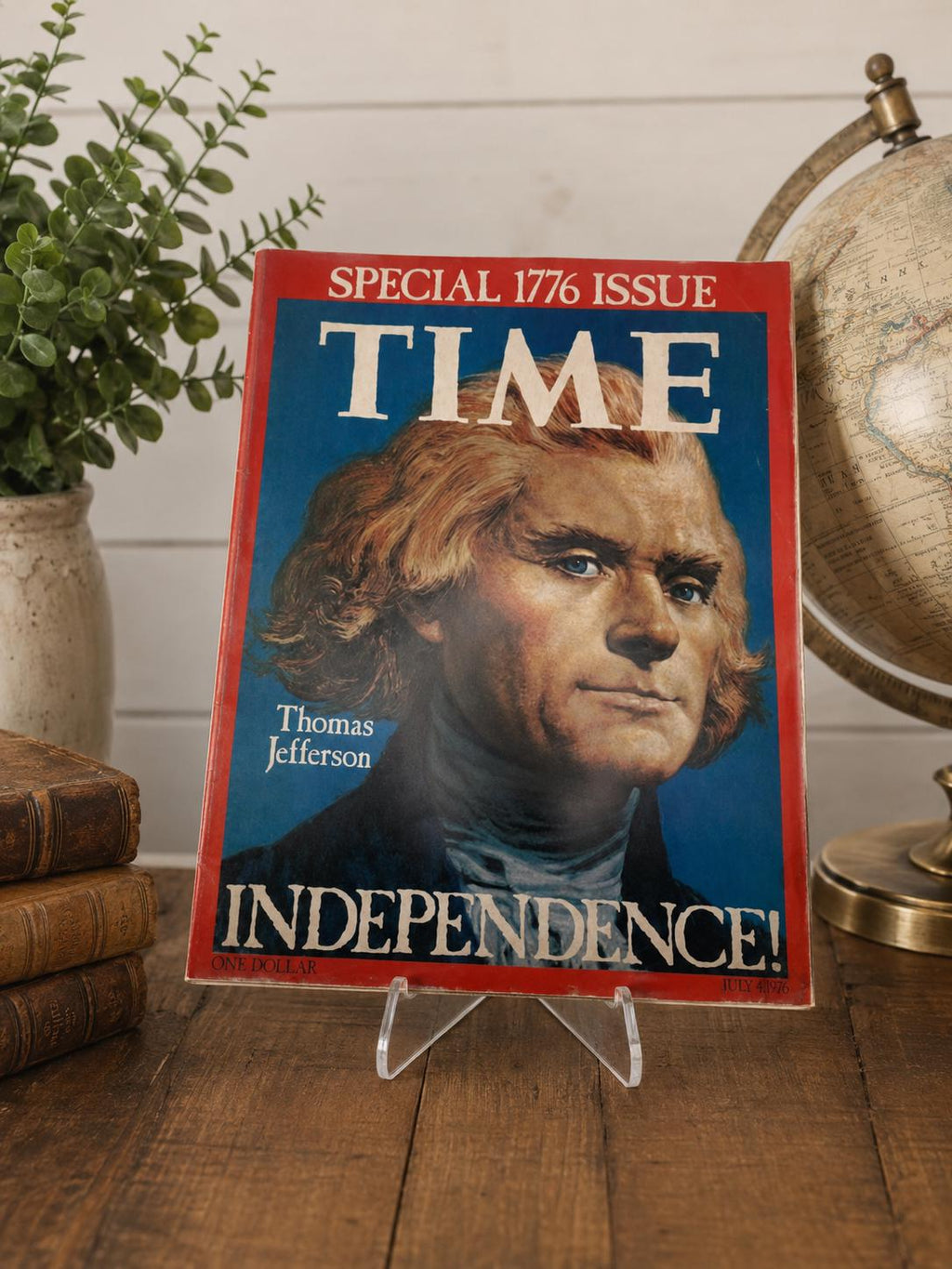 The Independent Magazine   Collectible Periodical  Antique Paper Ephemera Decor / Display Piece