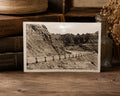 Vintage Badlands National Park Scenic Highway Postcard Unposted Mid Century South Dakota