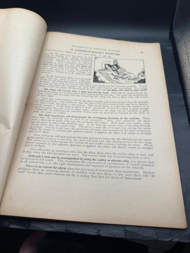 1943 Aviation Flight Training Manual  Fundamentals of Elementary Flight Maneuvers CAA Bulletin No. 32