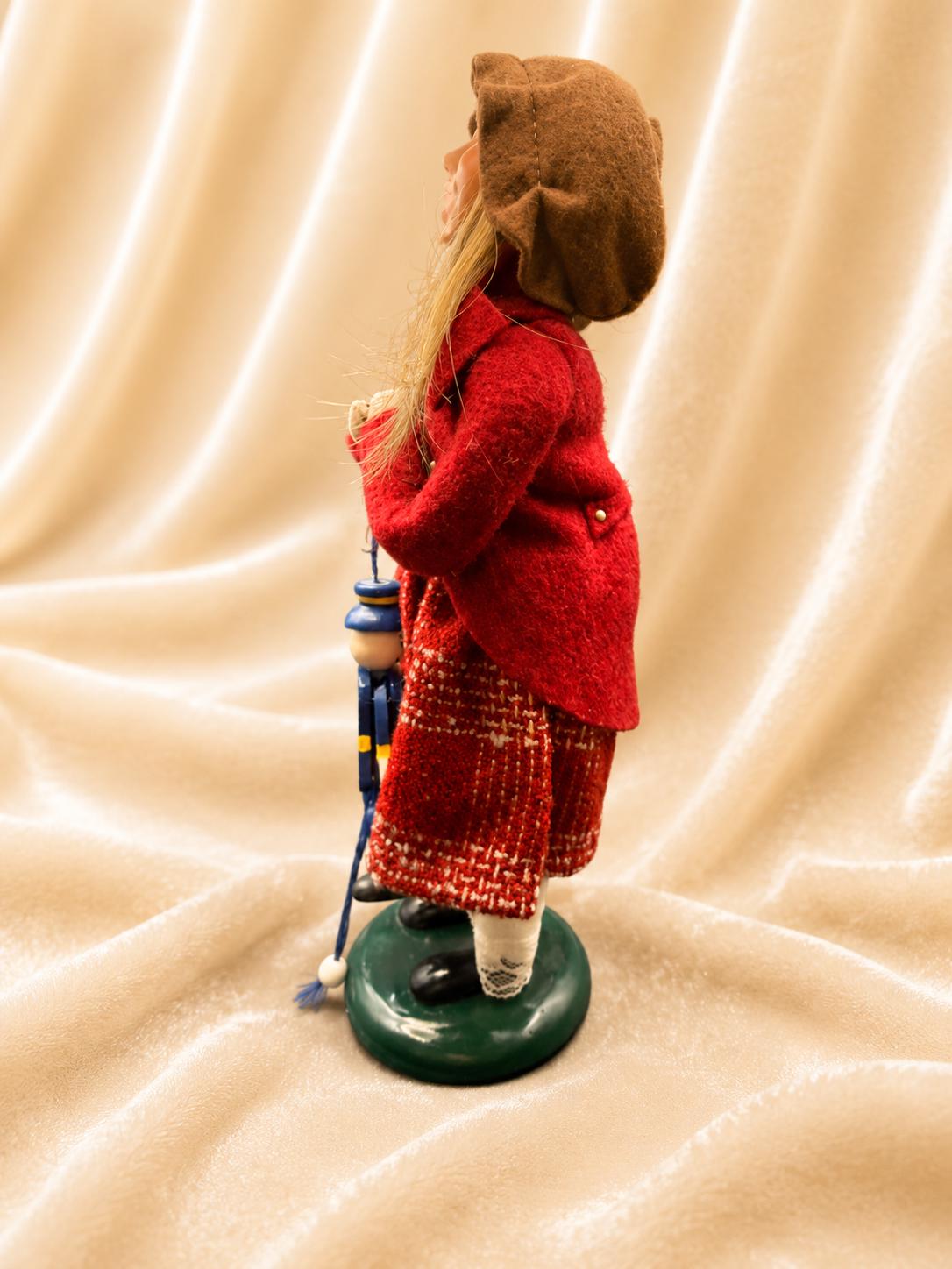 Byers' Choice Caroler Girl Toy  Limited Edition 3/100 2005 Christmas Figurine