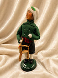 Byers Choice boy with straw horse, limited edition 51/100