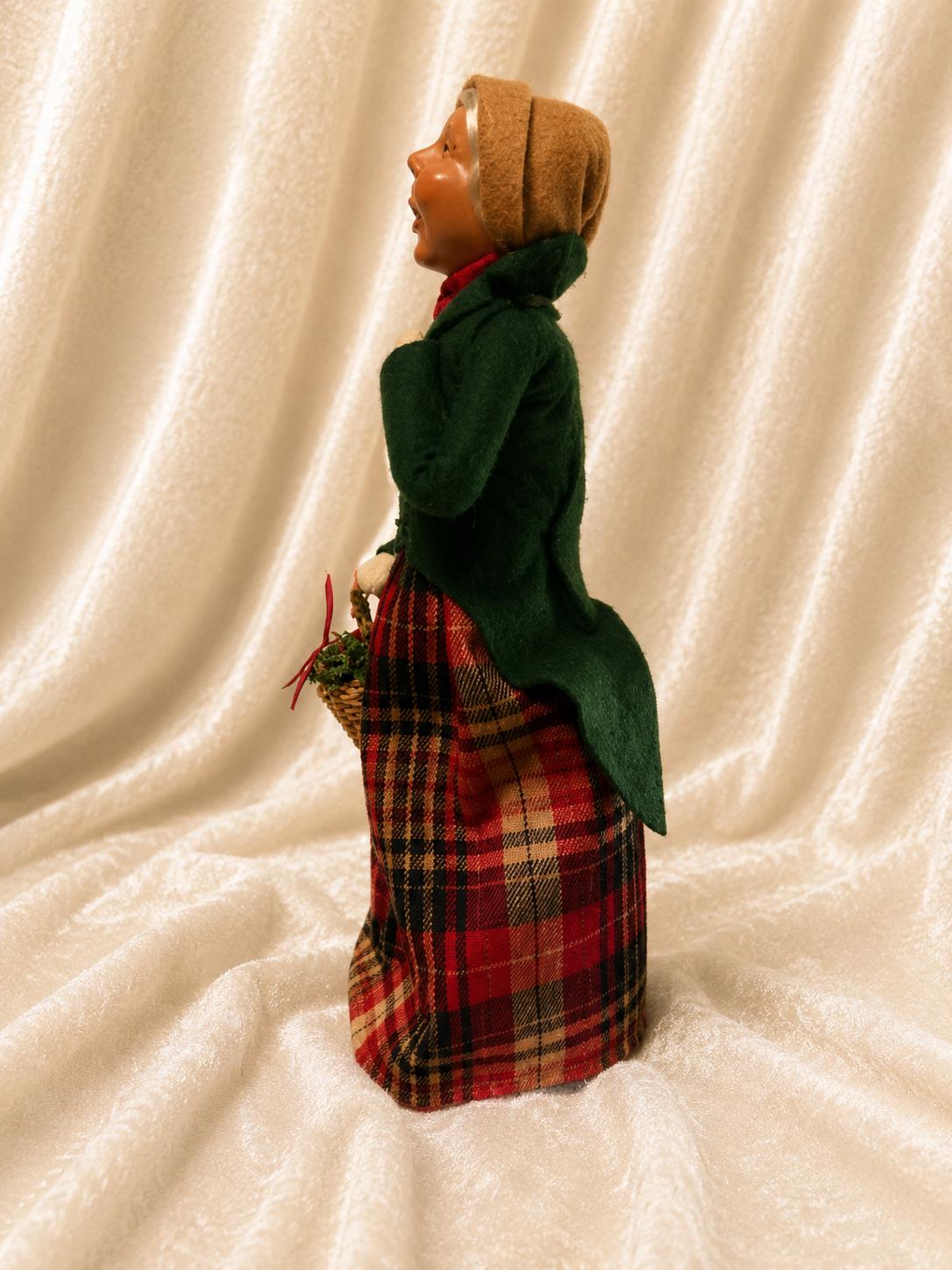 byers choice grandmother shopper signed limited edition 9/100 2006