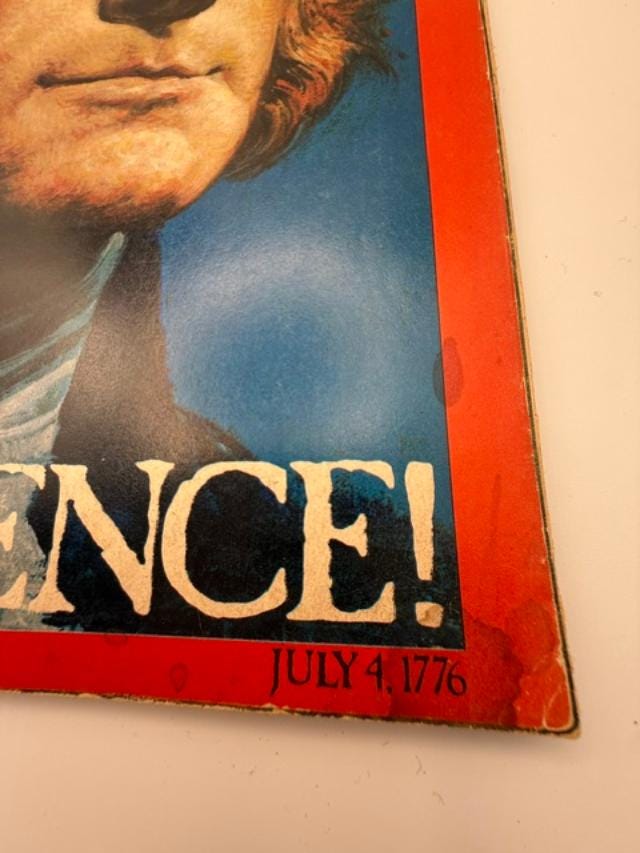The Independent Magazine   Collectible Periodical  Antique Paper Ephemera Decor / Display Piece