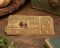 1946 Yankee Stadium NYPD vs Sanitation Baseball Championship Ticket