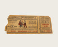 1946 Yankee Stadium NYPD vs Sanitation Baseball Championship Ticket