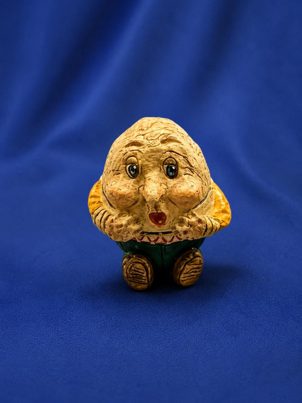Poliwoggs Humpty Dumpty Figurines Set of 3 Nursery Rhyme Folk Art Decor