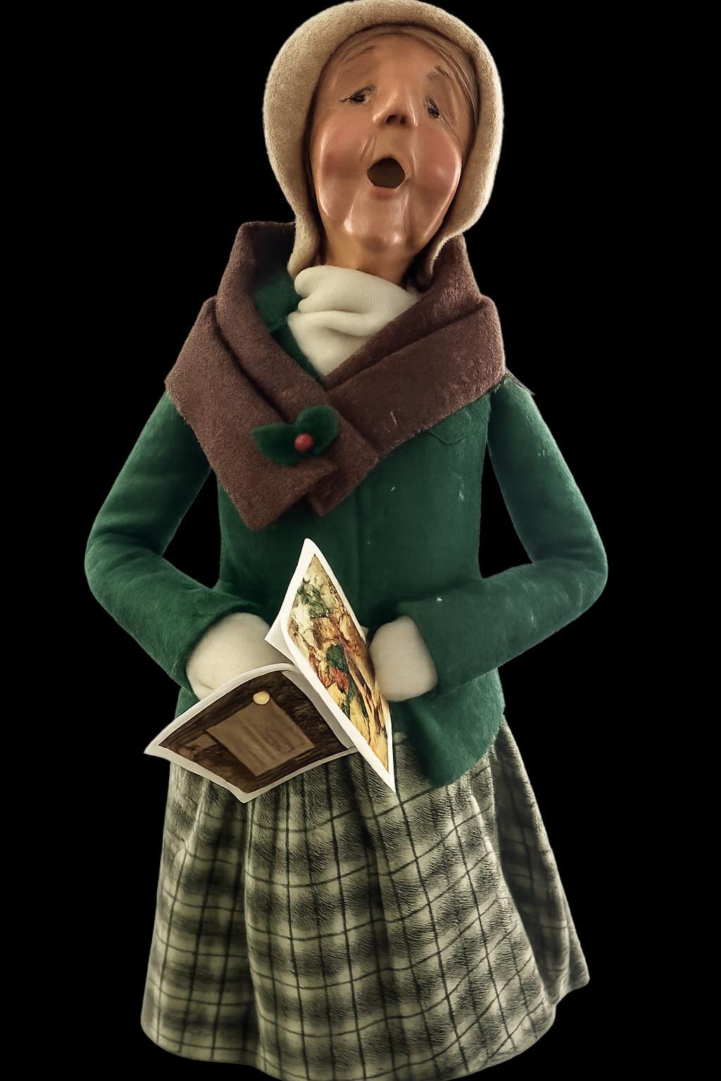 Byers Choice 2003 Traditional Grandparent Caroler 3/100 Signed 13