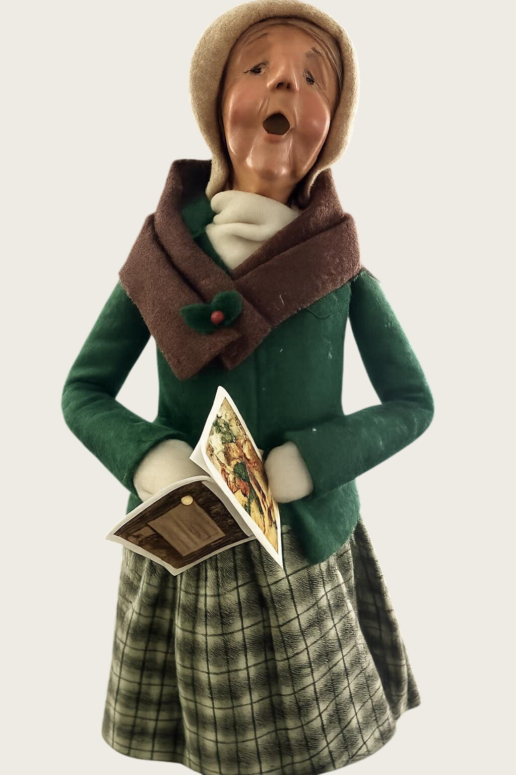 Byers Choice 2003 Traditional Grandparent Caroler 3/100 Signed 13