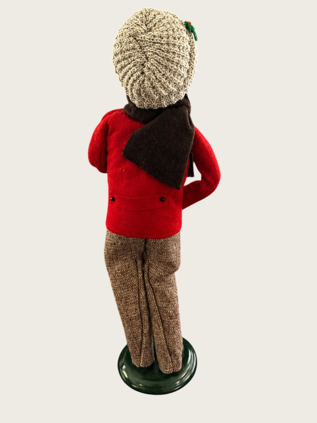 Byers' Choice Ltd. Limited Edition 76/100 Traditional Adult Male Caroler 13" Signed