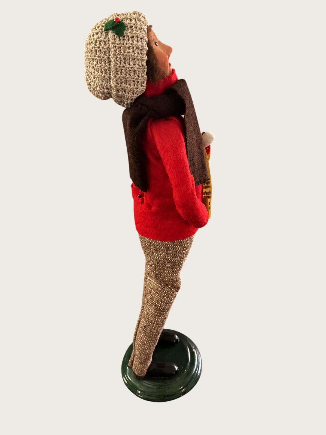 Byers' Choice Ltd. Limited Edition 76/100 Traditional Adult Male Caroler 13" Signed