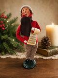 Byers' Choice Ltd. Limited Edition 76/100 Traditional Adult Male Caroler 13" Signed