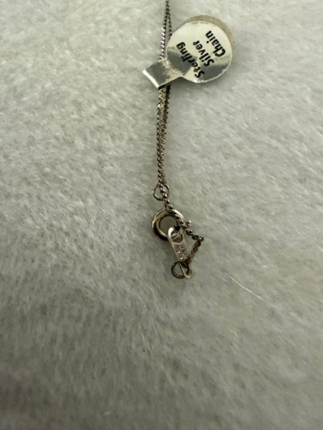 Vintage Intaglio Glass Tulip Pendant Faceted Crystal Floral Necklace Charm gift