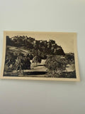 Vintage Edinburgh Castle from the N.E. A.3 Luxamized Real Photograph Postcard Sc