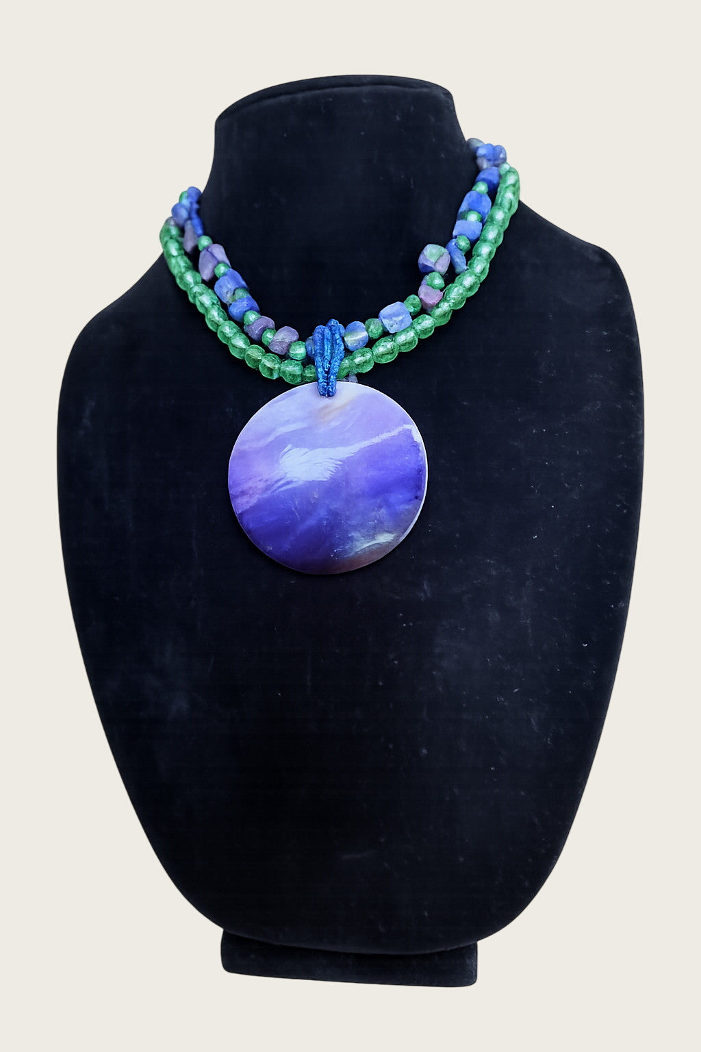 unbranded artisan/boho statement necklace