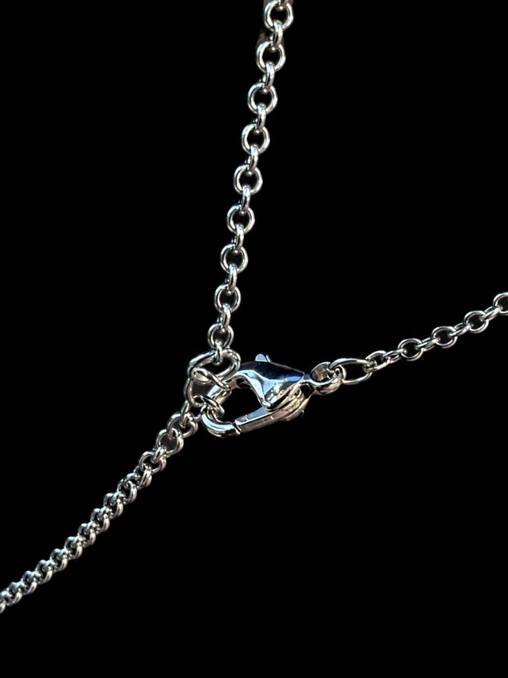 Silver Tone Concentric Open Circle Pendant Necklace Costume Jewelry