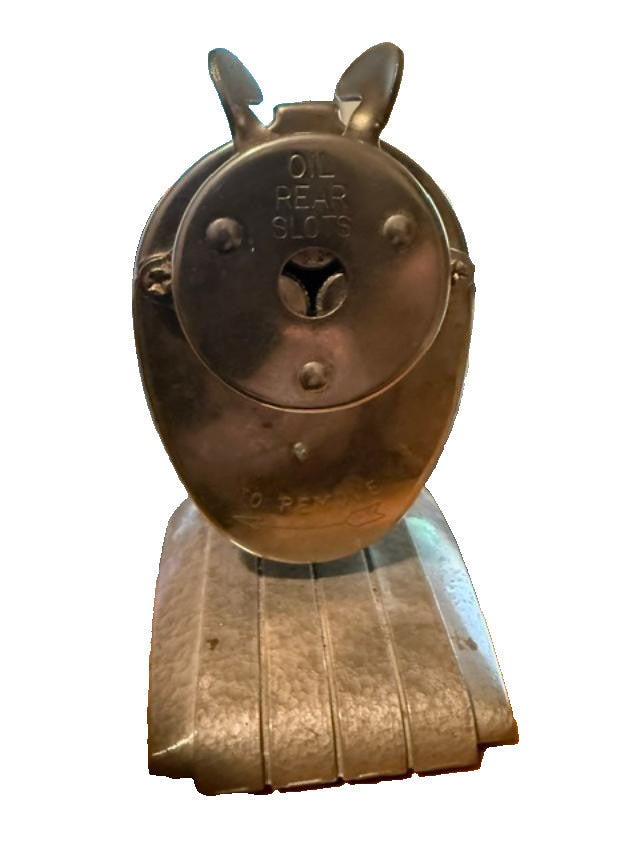 Vintage Boston Champion Hand Crank Pencil Sharpener Works Desk Mount