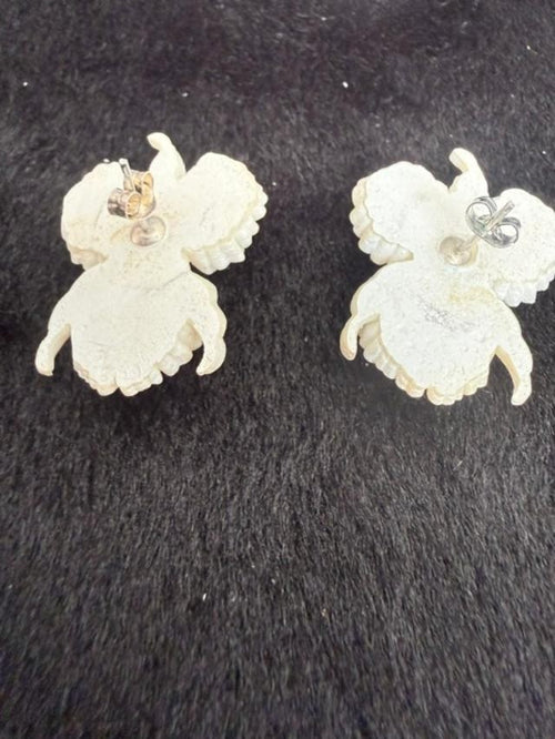 Beautiful White Earrings