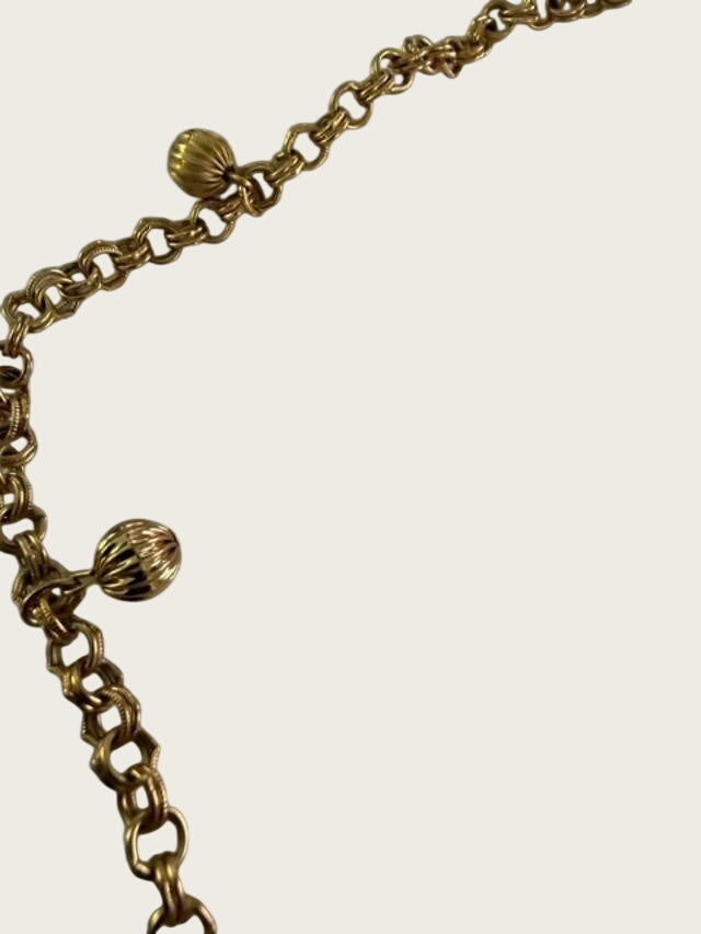 Vintage Gold Tone Venetian Masquerade Mask Pendant Necklace Enamel Rhinestone 31