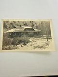 1949 Four Seasons Club Aspen Colorado RPPC Real Photo Postcard Unused Stamp