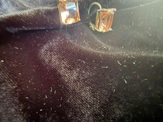 Champagne Crystal Square Earrings