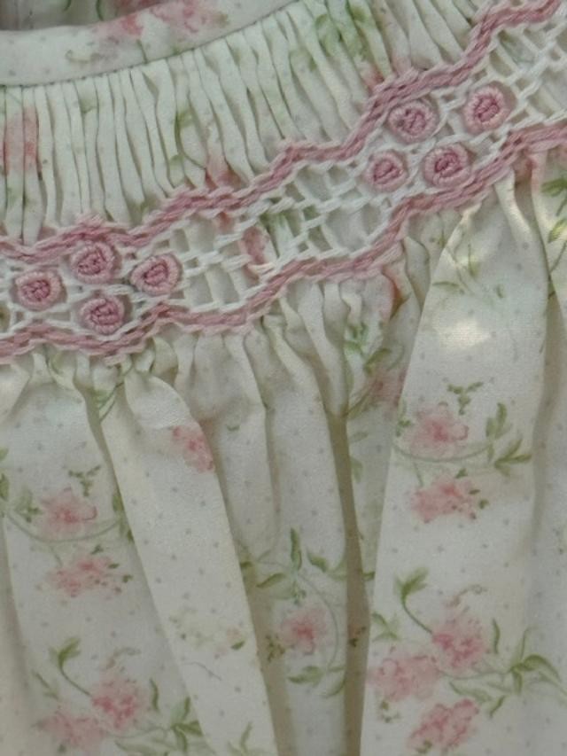 NWT Ralph Lauren Baby Collection Floral Smocked Dress Bloomers 12M
