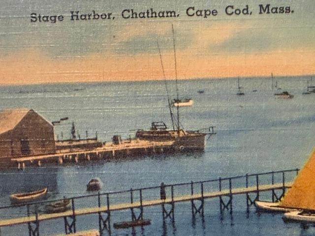 Stage Harbor, Chatham, Cape Cod, MA - 1930s