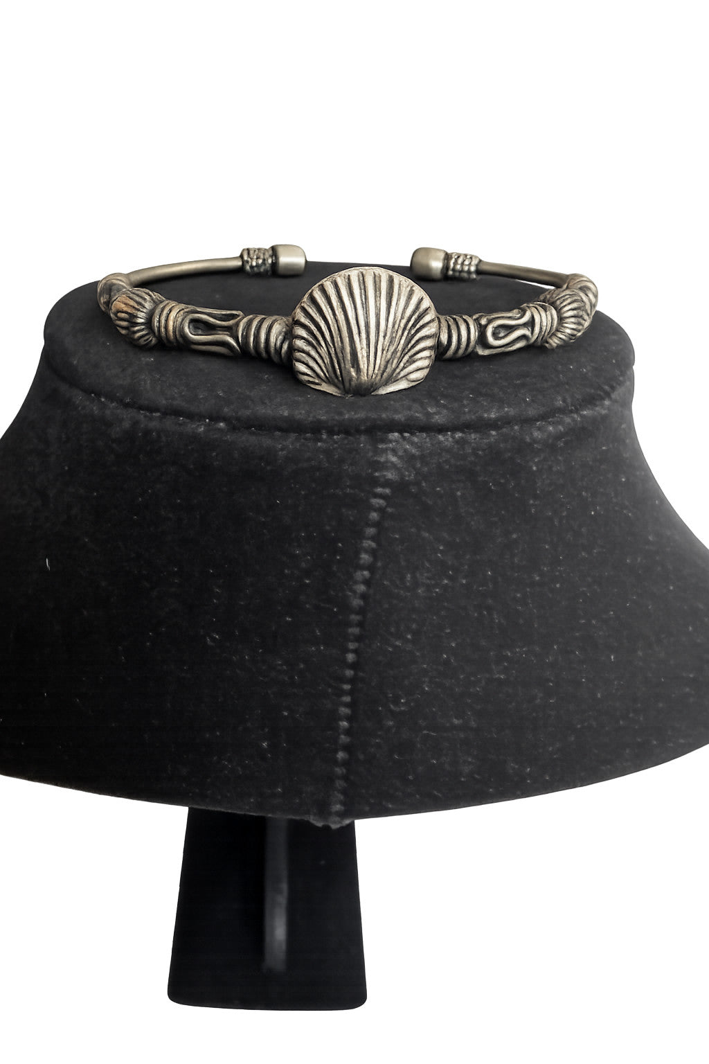 SILVER TONE BANGLE
