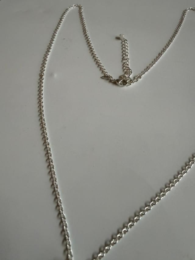 Avon SHB Steele Magnolias Long Green Cabochon Pendant Necklace 33
