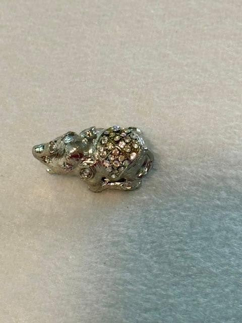 Women Rhinestone Good Luck Elephant Stretch Band Fashion Dressy Casual Ring