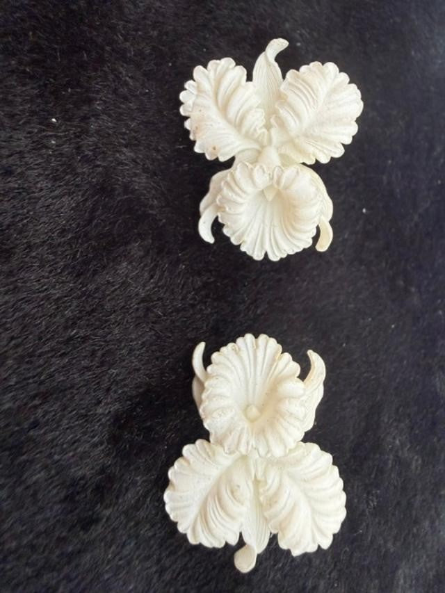 Beautiful White Earrings