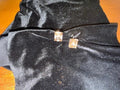Champagne Crystal Square Earrings
