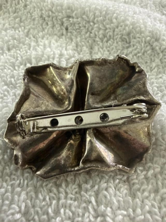 silver tone pin