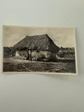Vintage Curacao N.W.I. Native Hut RPPC Foto Fischer Russian Peasant Shop
